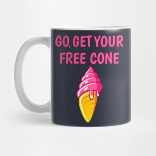 Get Your Free Cone Ice Cream Lover Mug